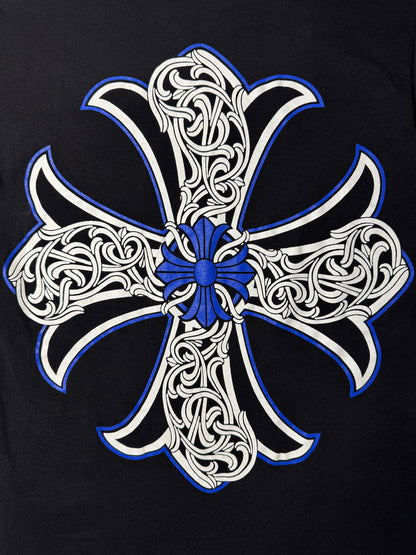 Chrome Hearts Vintage Blue Cross Pocket Tee