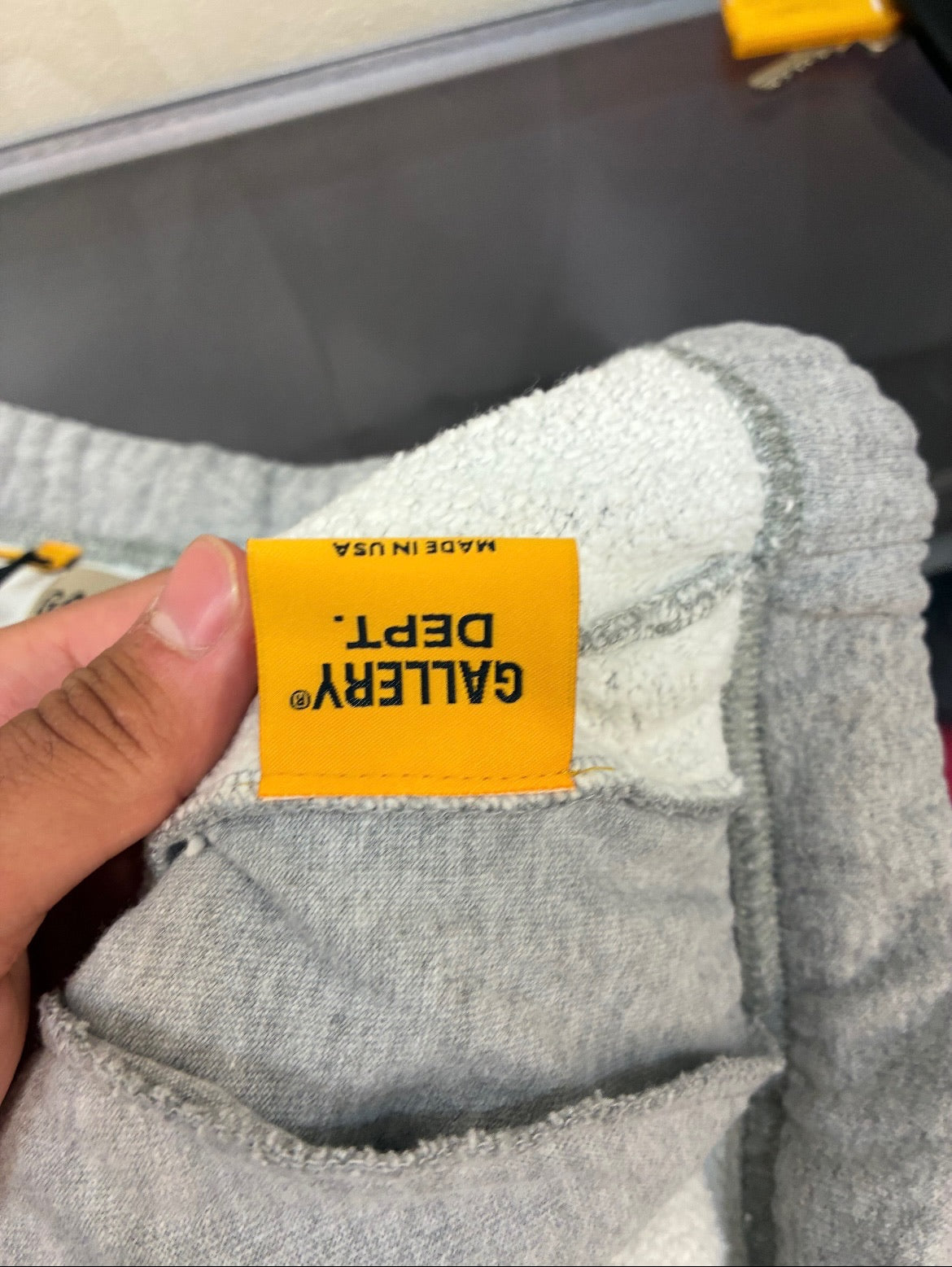 Gallery Dept Grey French Logo Shorts