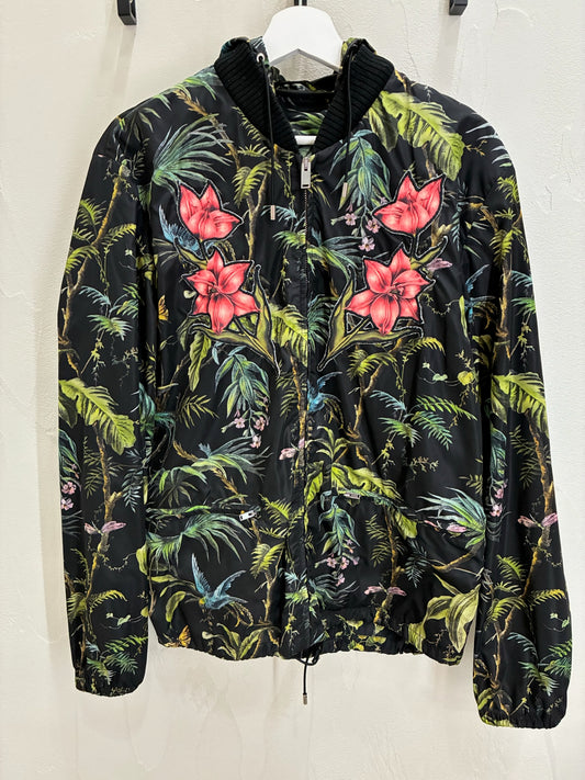 Gucci Hooded Tropical Jacket