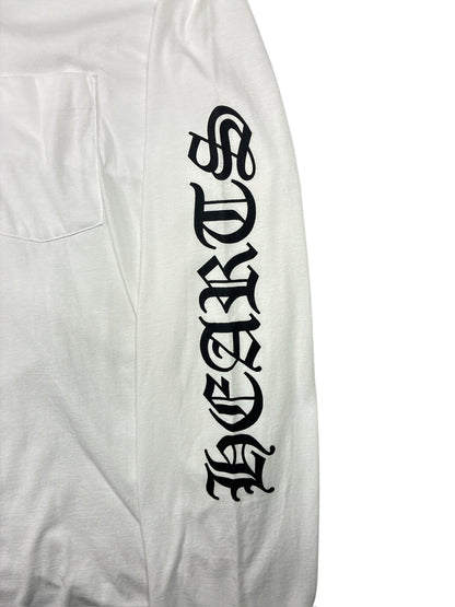 Chrome Hearts Neck Logo Long Sleeve Crewneck