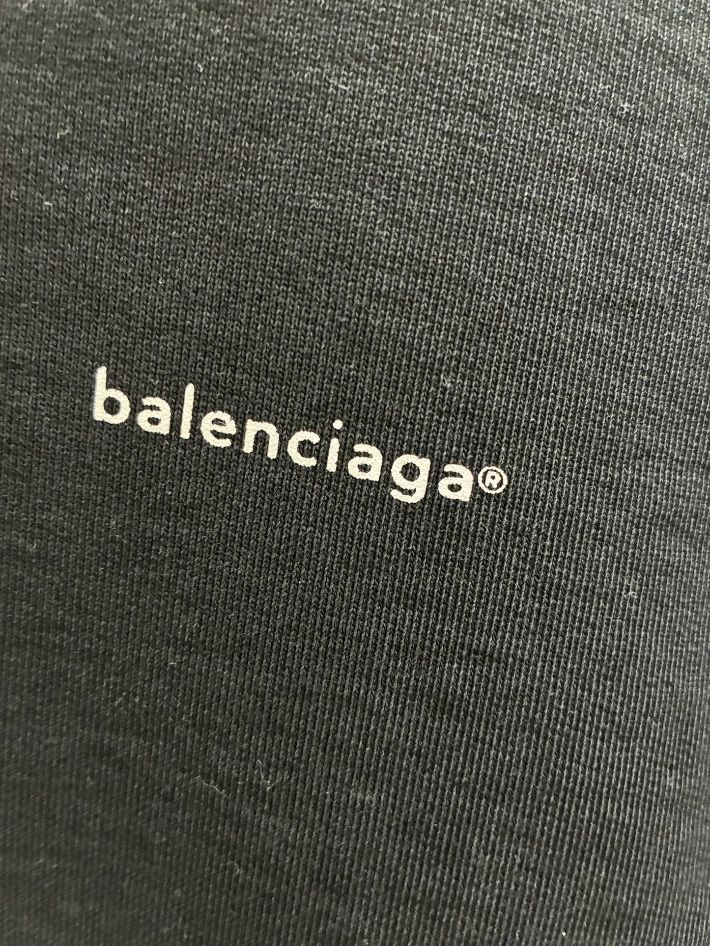 Balenciaga Black Logo Sweatshirt