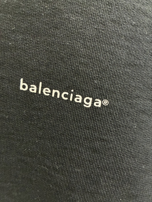 Balenciaga Black Logo Sweatshirt
