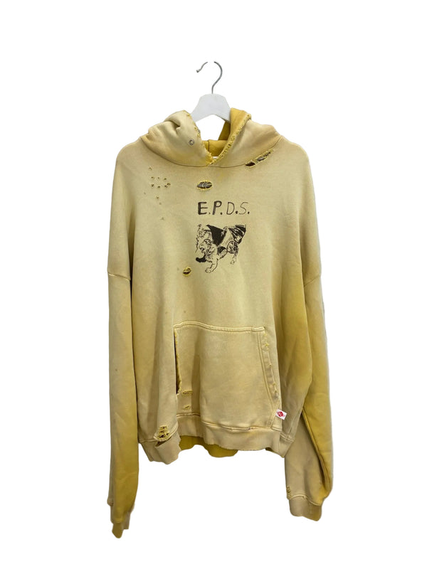 PALY : Sweat à capuche jaune « EPDS »