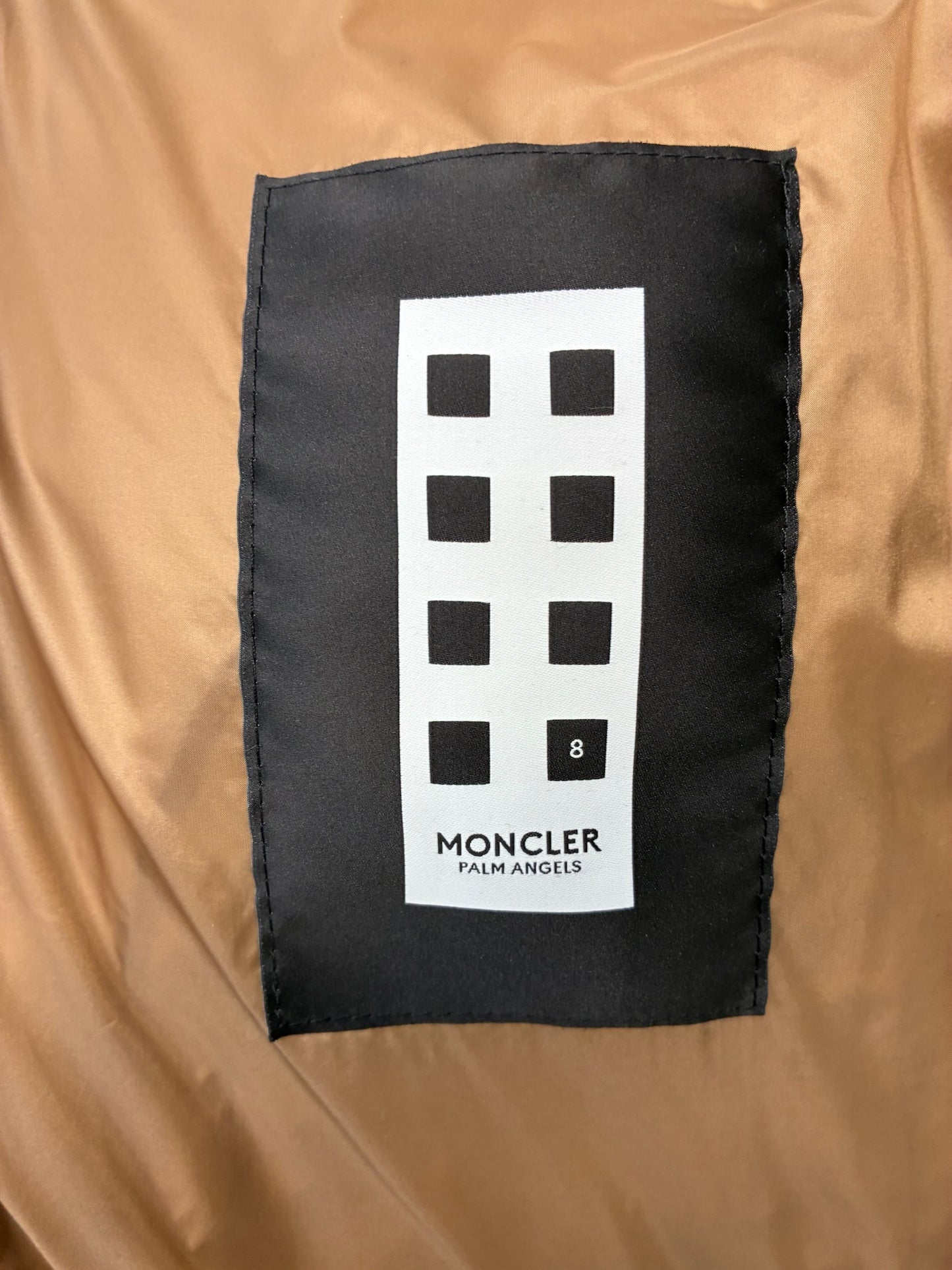 Moncler x Palm Angels Thompson Short Down Jacket Dark Green