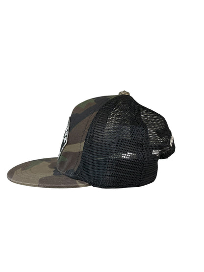 Chrome Hearts Triple Cross Hollywood Trucker Hat