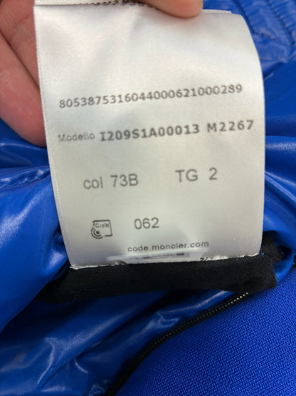 Moncler Genius x Addidas Chambery Hooded Down Jacket 'Blue'