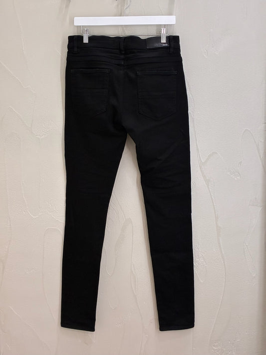 Amiri Distressed Denim Jeans Black
