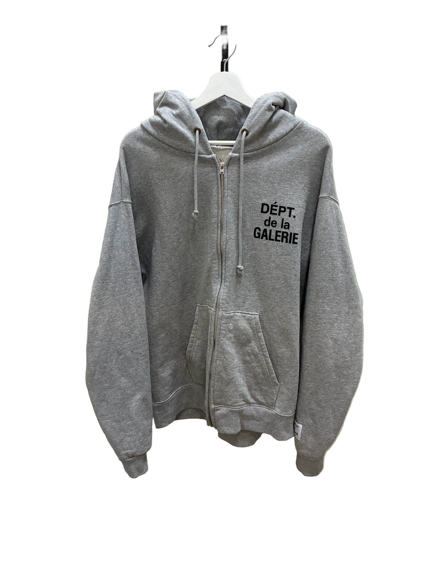 Gallery Dept. Grey French Zip Hoodie
