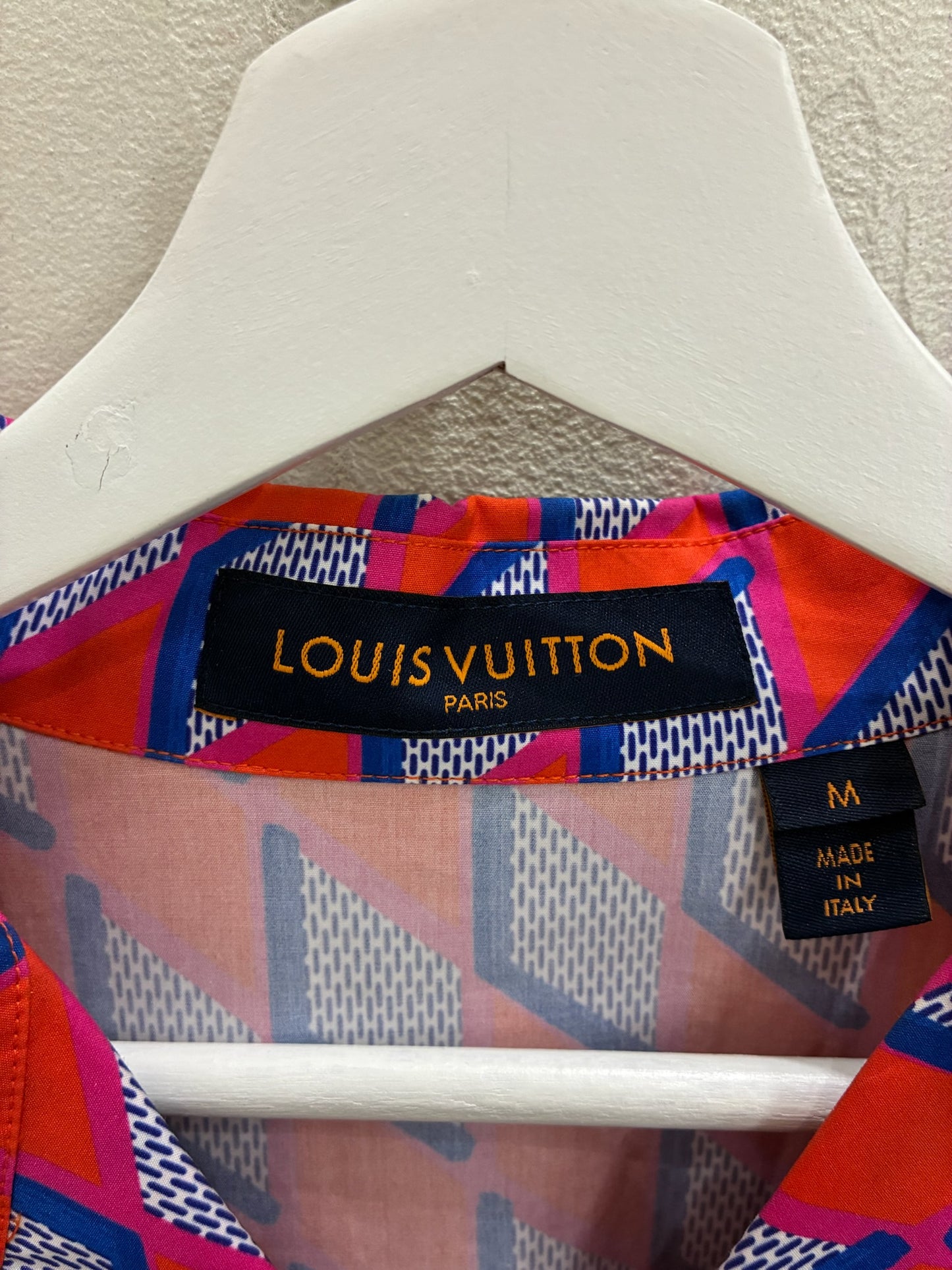 Louis Vuitton Diamond Damier Cricket Logo Shirt
