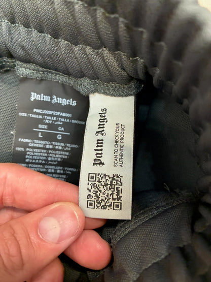 Palm Angels Track Pants Dark Grey