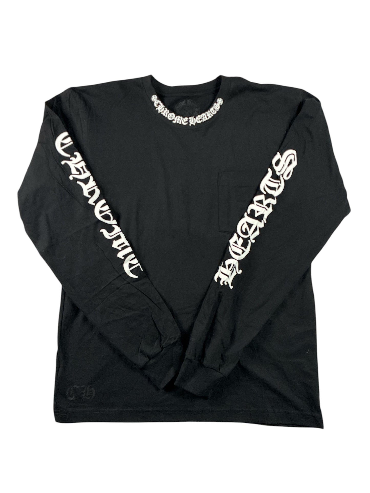Chrome Hearts Neck Logo Long Sleeve 'Black'