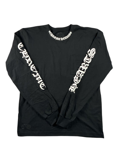 Chrome Hearts Neck Logo Long Sleeve 'Black'