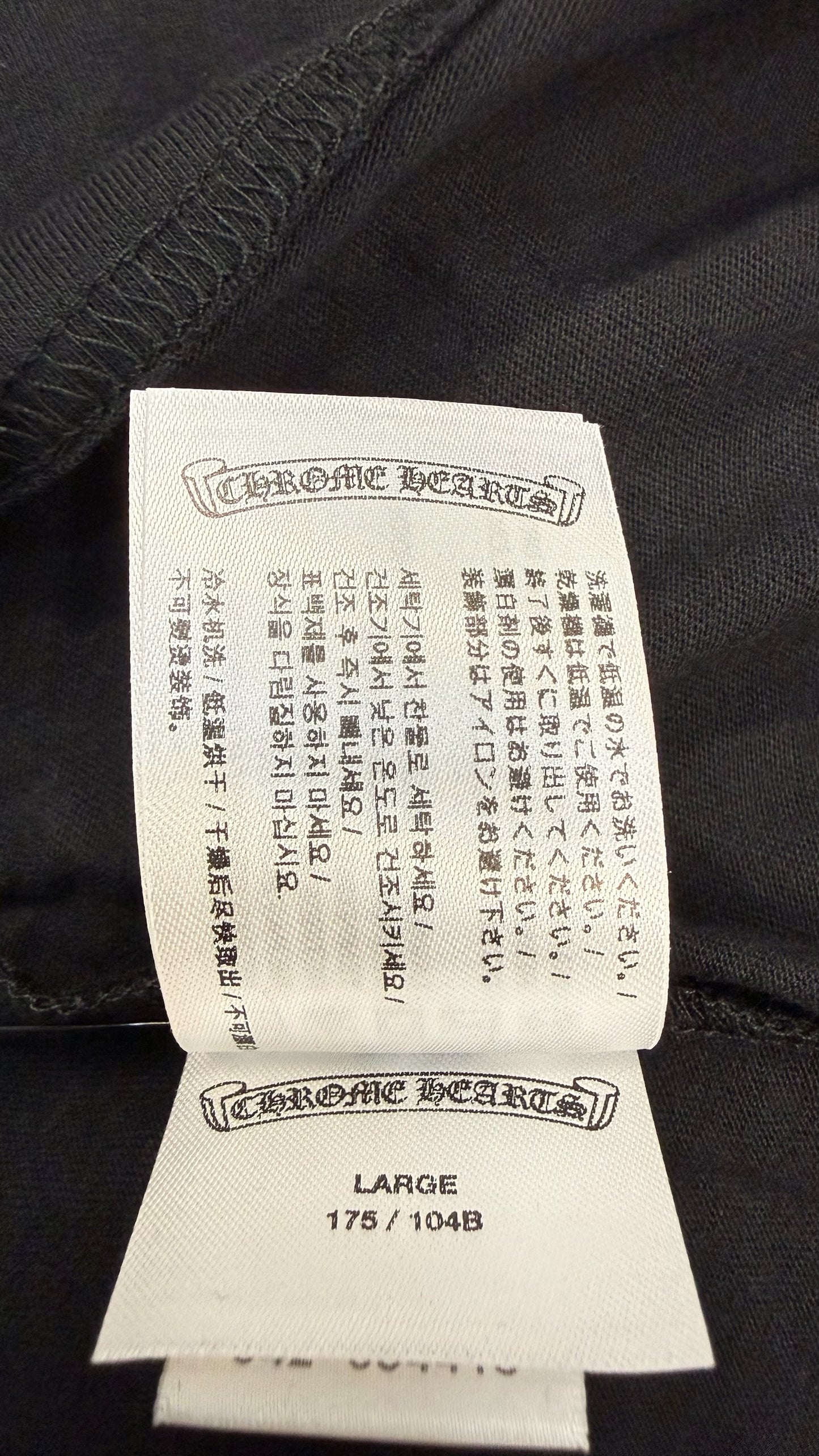 Chrome Hearts Miami Exclusive Horseshoe Pocket T-Shirt