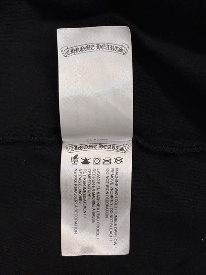 Chrome Hearts Multicolor Floral Long Sleeve Black Tee