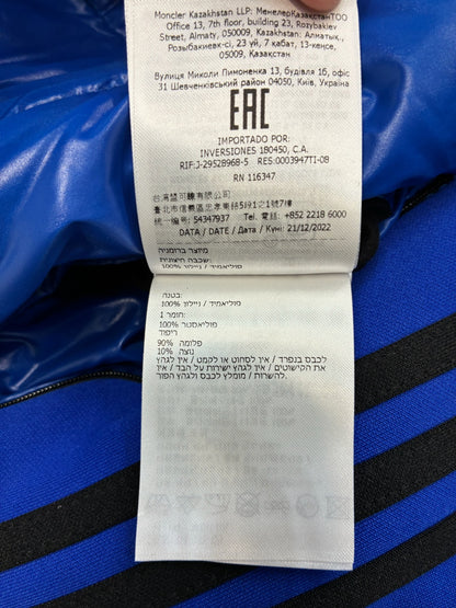 Moncler Genius x Addidas Chambery Hooded Down Jacket 'Blue'