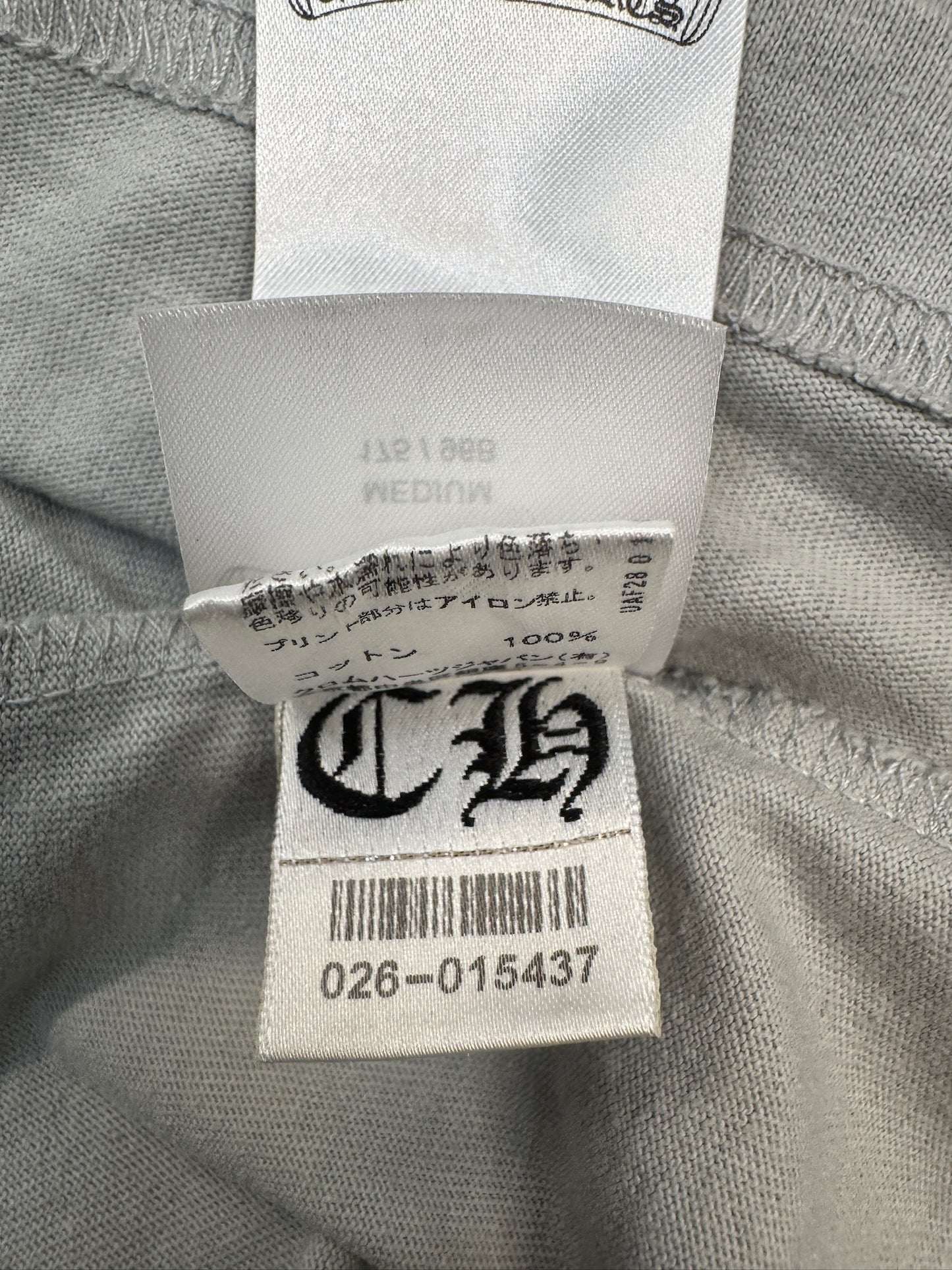 Chrome Hearts x Matty Boy Grey Suggest T-shirt