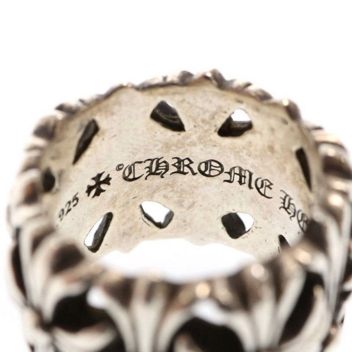 Chrome Hearts Cemetery Cross ring