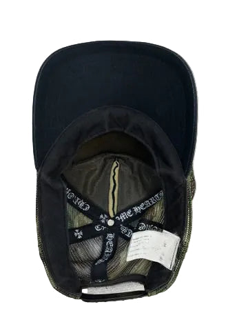 Chrome Hearts Camo CH Hollywood Trucker Hat