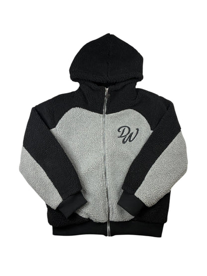 DW Wool Zip Hoodie (Grey)