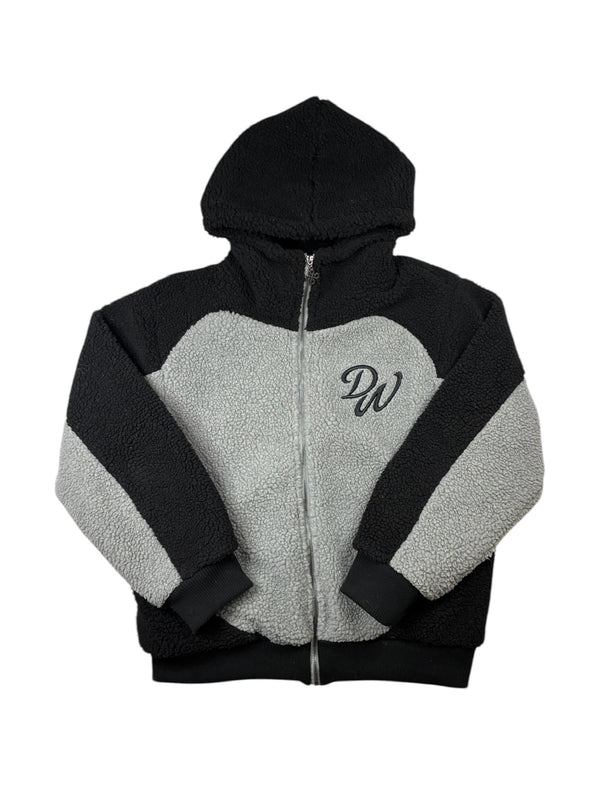 DW Wool Zip Hoodie (Grey)