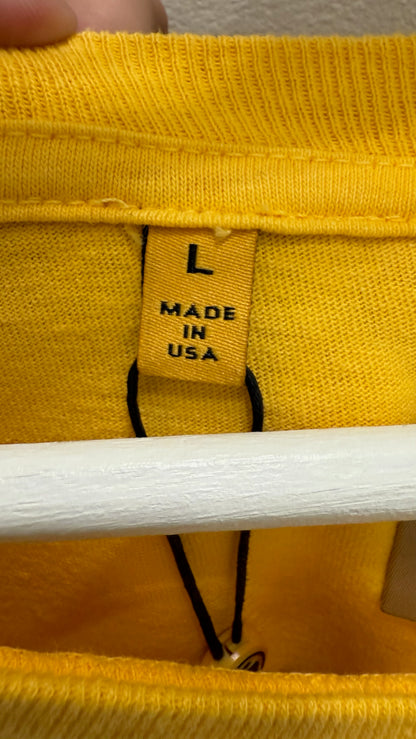 Gallery Dept Boxing Yellow Short Sleeve Shirt