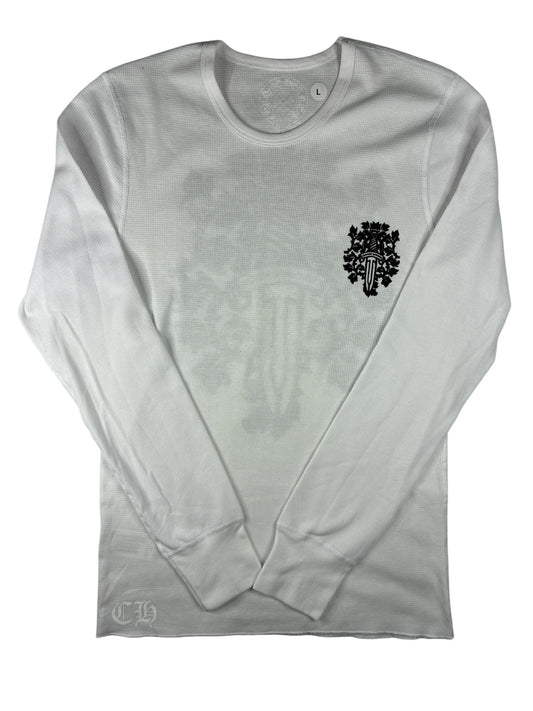 Chrome Hearts Vine Dagger Longsleeve Thermal Long Sleeve