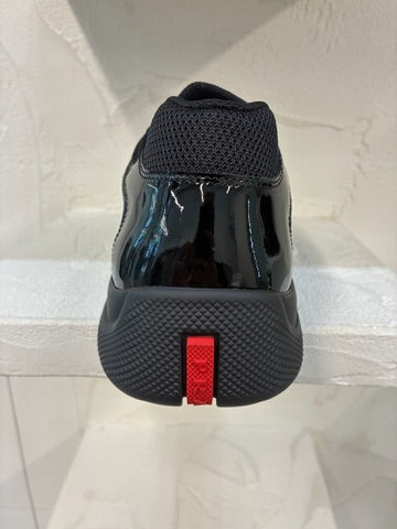 Prada America's Cup Black Patent Leather