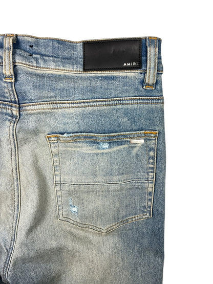 Amiri Blue Bootcut Jeans