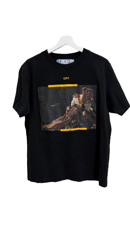 Off-White caravaggio Print T-Shirt 'Black'
