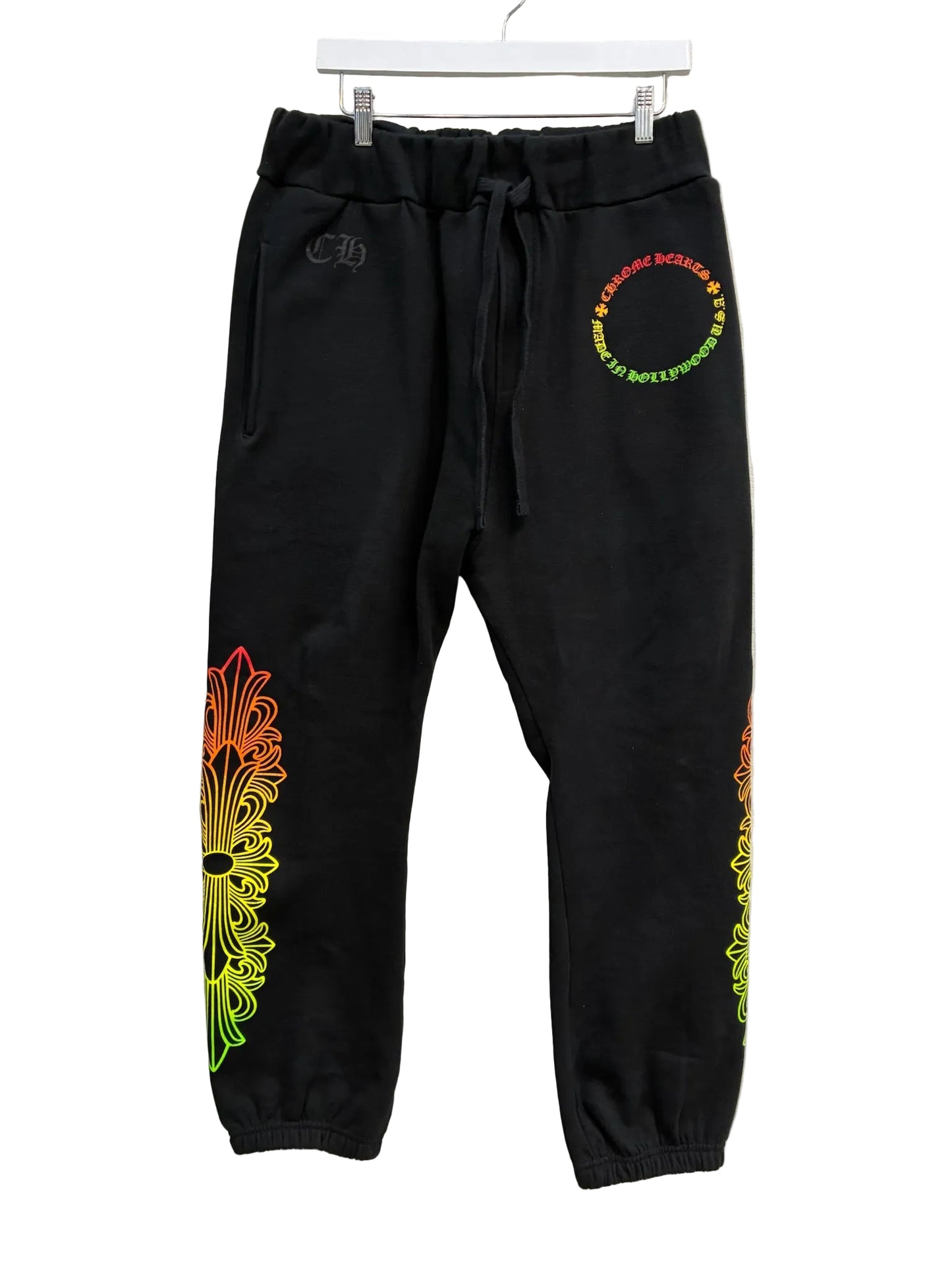 Chrome Hearts Gradient Circle Logo Sweatpants