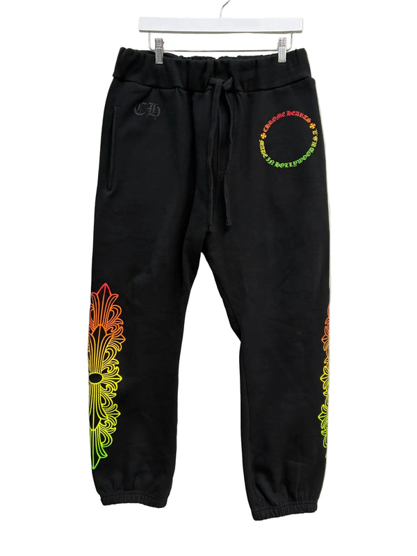 Chrome Hearts Gradient Circle Logo Sweatpants