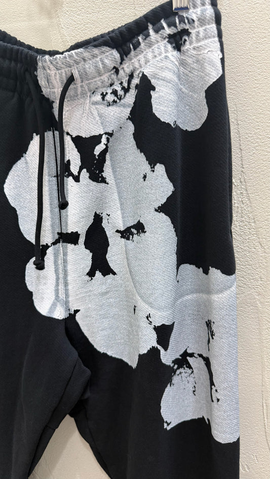 Denim Tears The Cotton Wreath Sweatpants Black