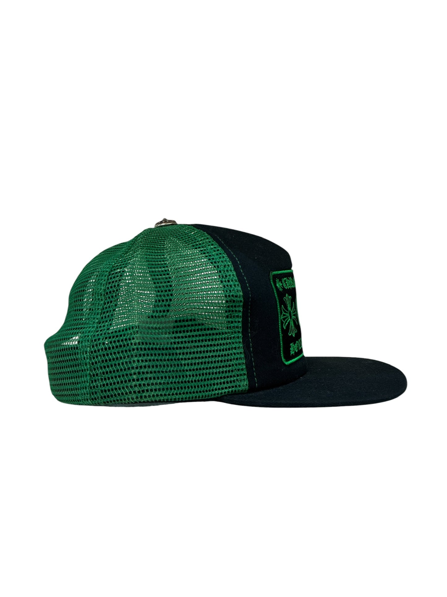 Chrome Hearts Hollywood Trucker Hat Black/Green