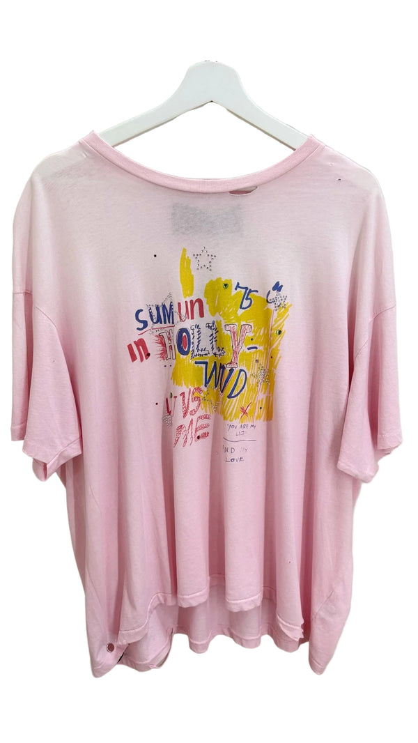 T-shirt Paly Hollywood Sum 1 In Hollywood Luvs Me