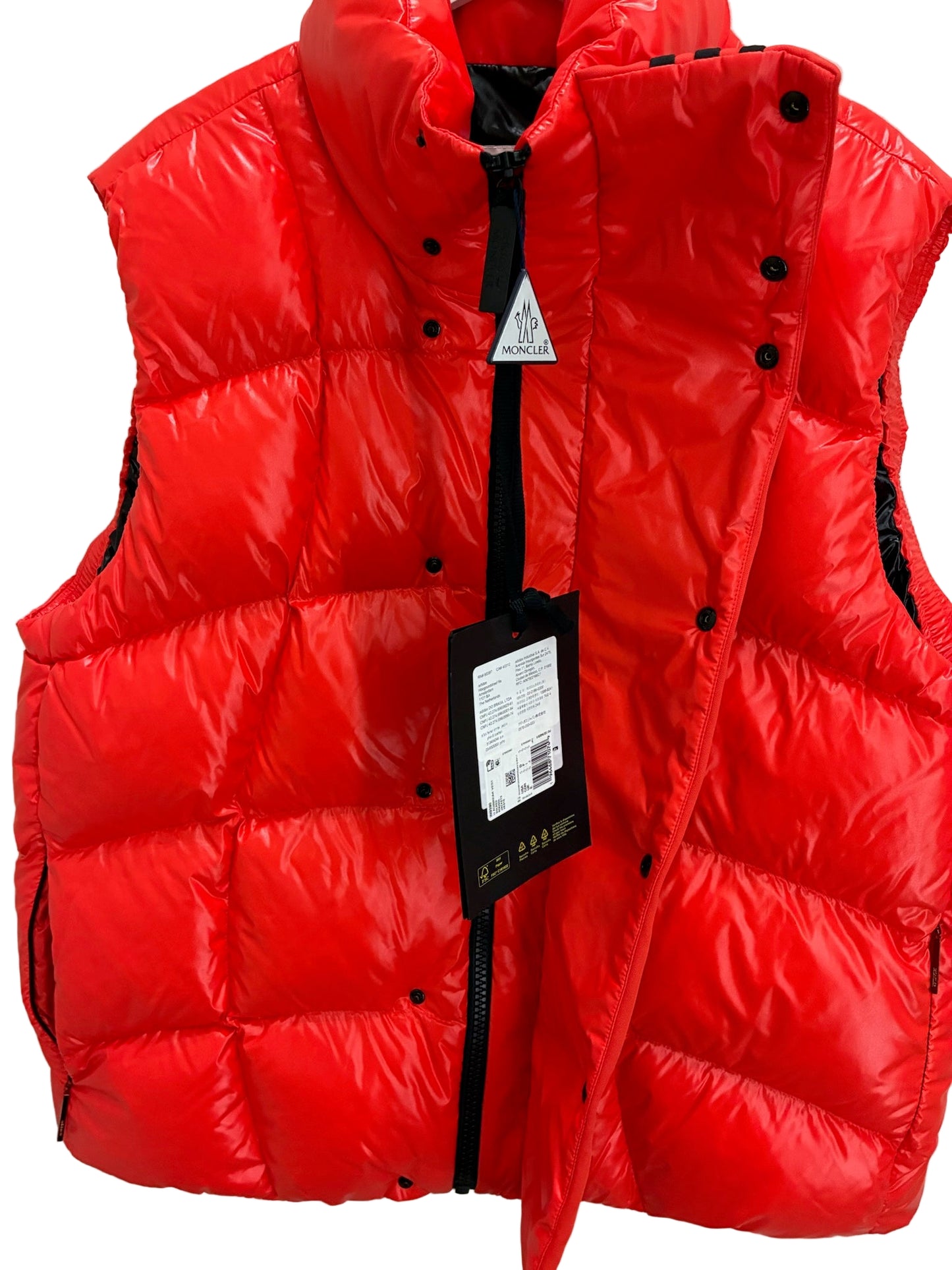 Moncler x Adidas Bozon Down Vest 'Solar Red'