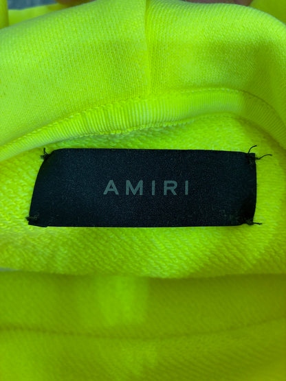 AMIRI Core Logo Hoodie Lime