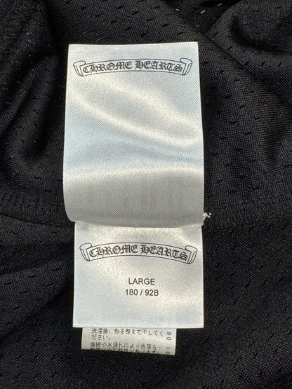 Chrome Hearts Black Mesh Stadium Football Jersey