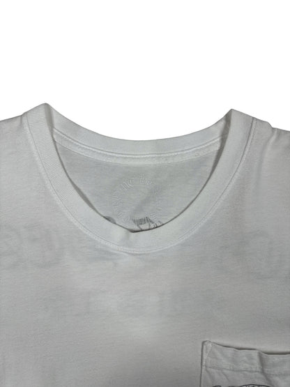 Chrome Hearts Shoulder Logo Pocket Tee USA Edition White