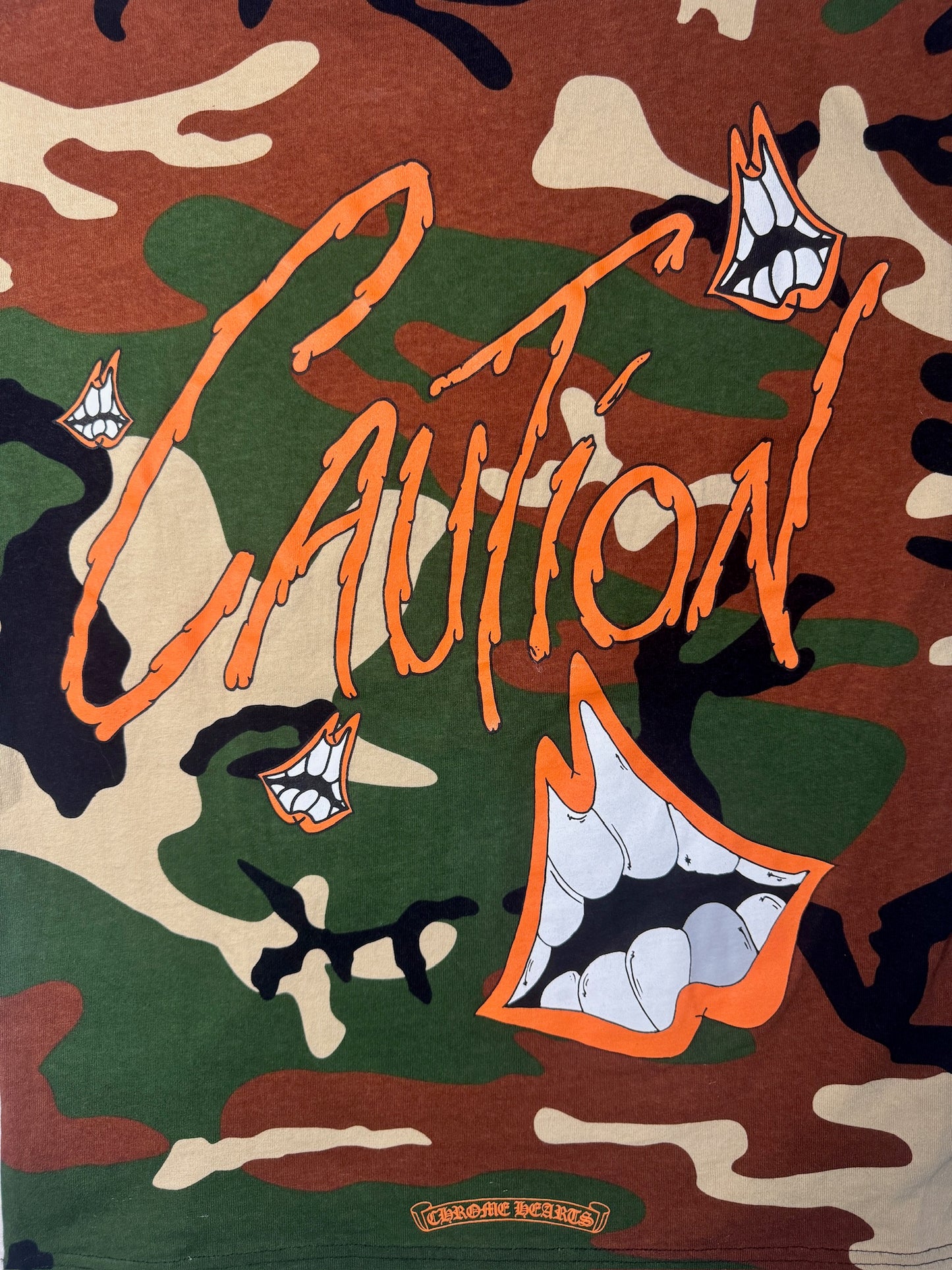 Chrome Hearts x Matty Boy Caution Camo T-shirt
