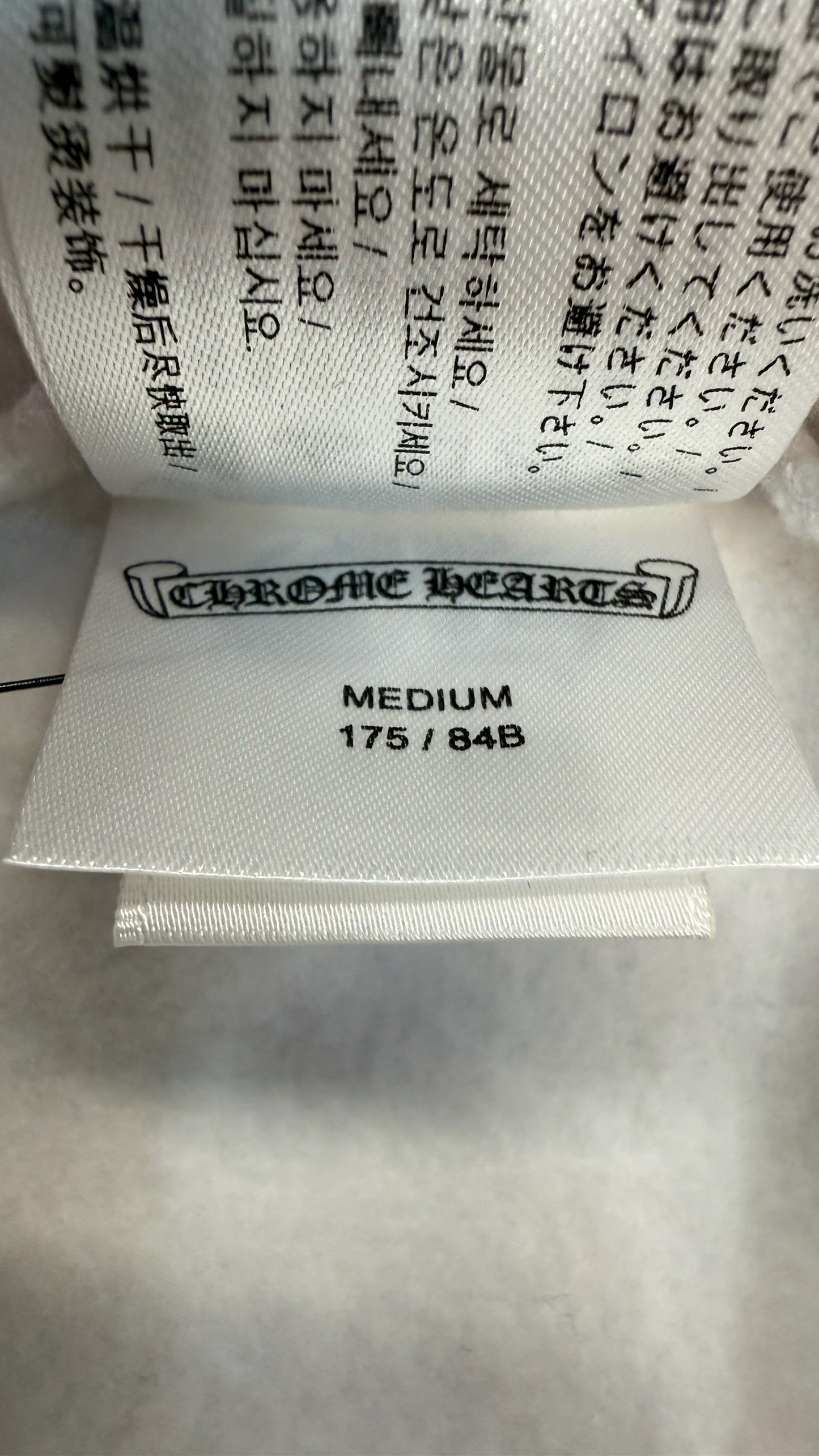 Chrome Hearts Miami Exclusive Horseshoe Hoodie 'White'