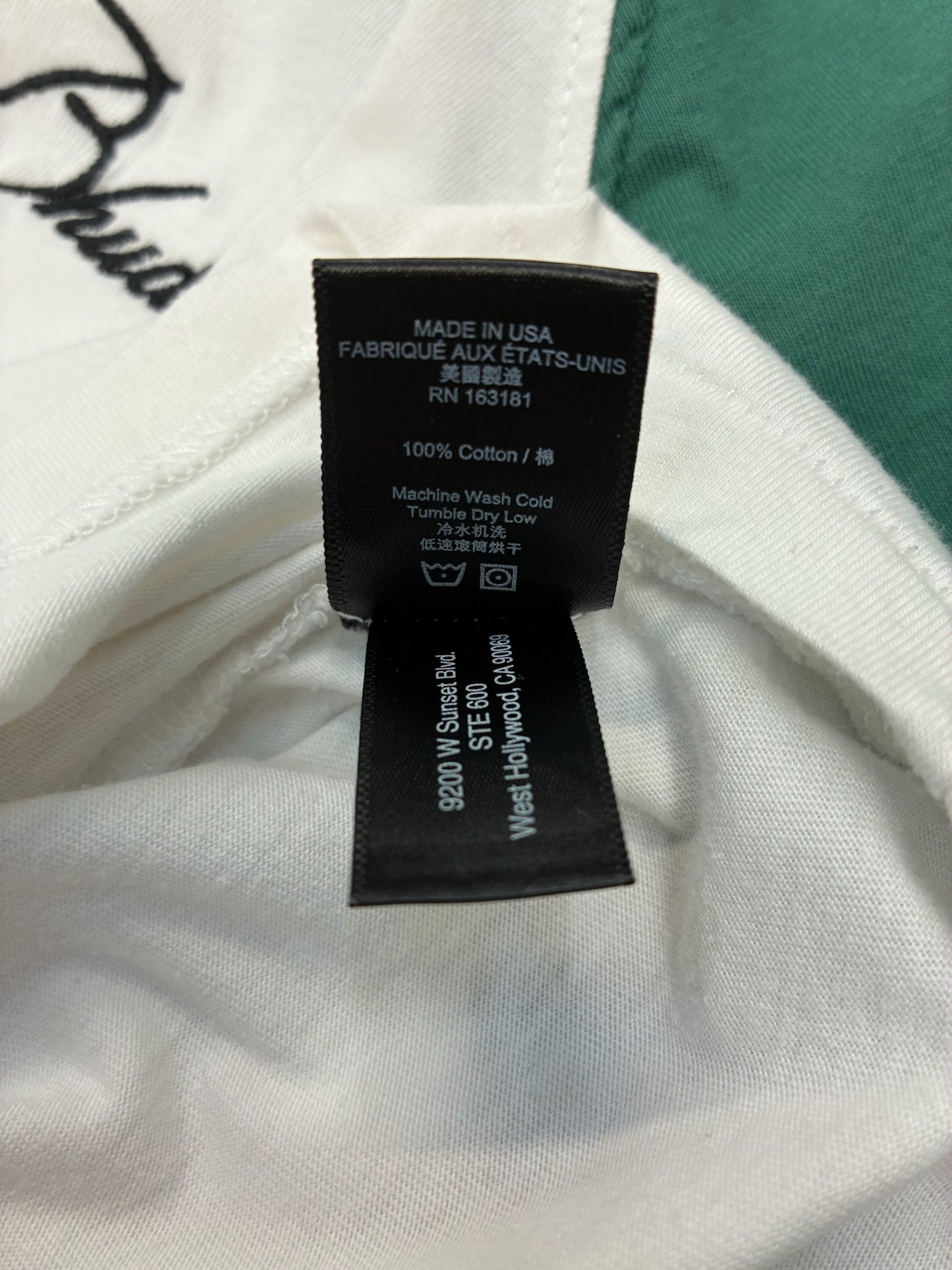 Rhude Script Logo baby Tee