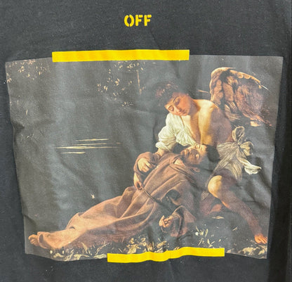 Off-White caravaggio Print T-Shirt 'Black'