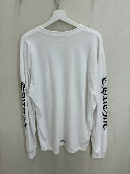 Chrome Hearts Neck Logo Long Sleeve Crewneck