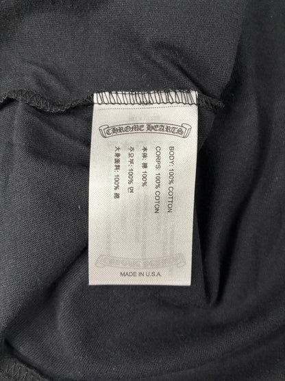 Chrome Hearts Gold Neck Logo T-Shirt