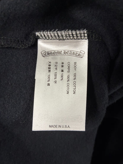Chrome Hearts 1988 Vertical Logo Hoodie Black/Gold