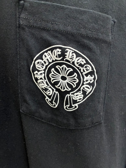 Chrome Hearts Horse Shoe Short Sleeve Tee Shirt