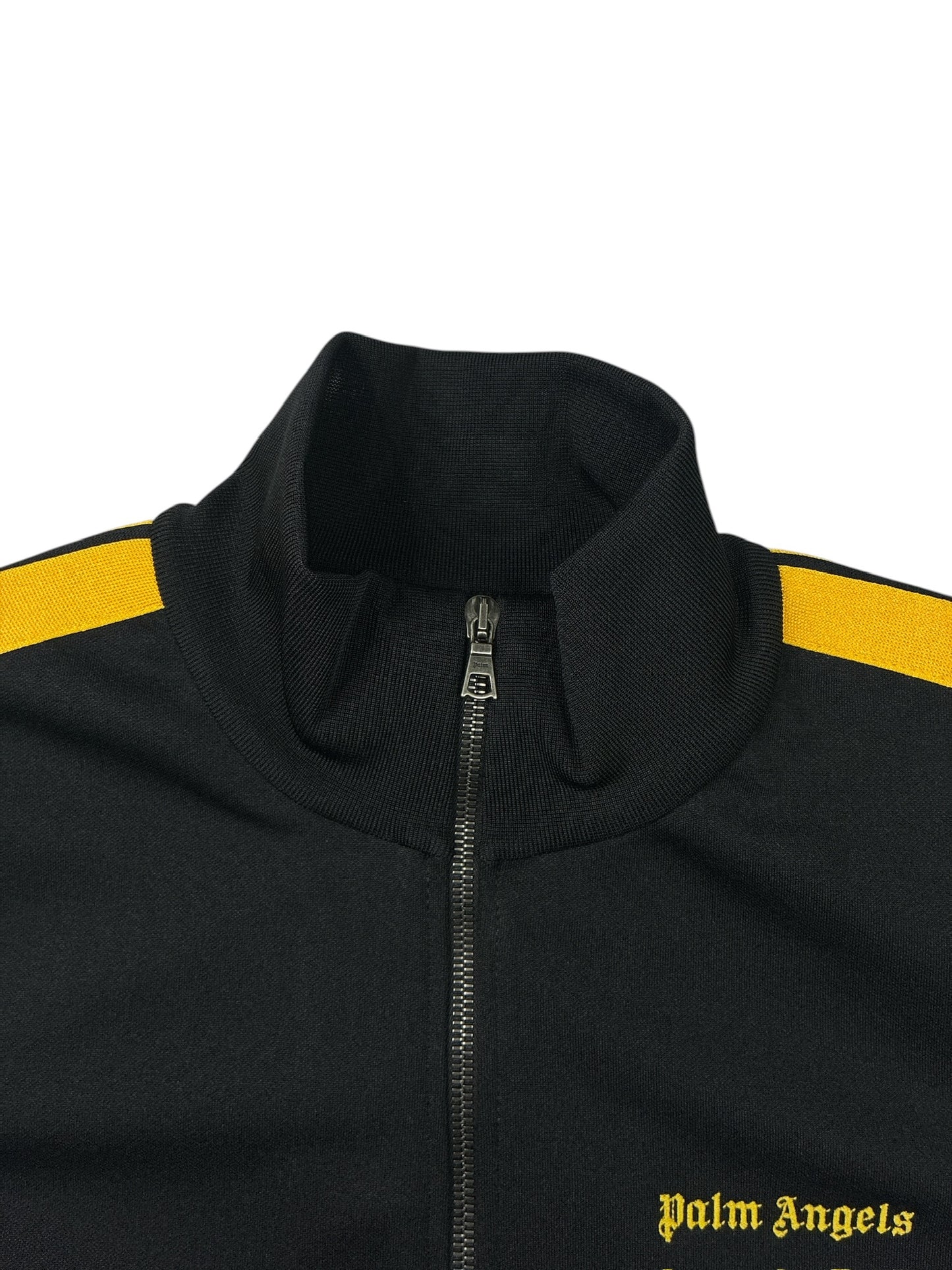 Palm Angels Classic Logo Track Jacket Black/Yellow