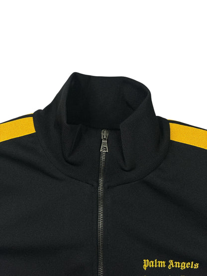 Palm Angels Classic Logo Track Jacket Black/Yellow