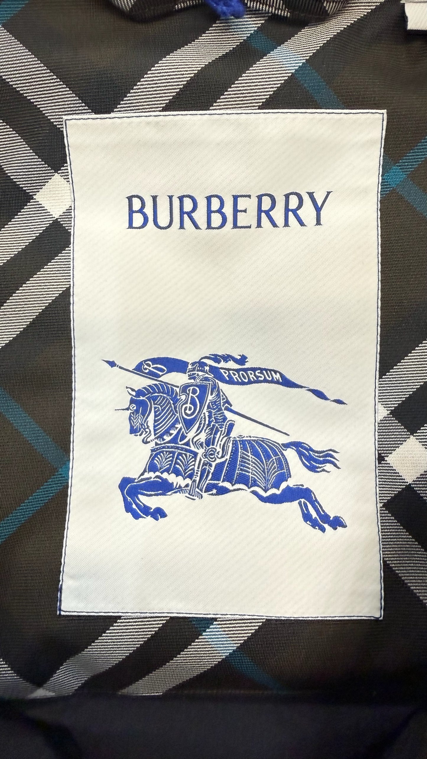 Burberry Checked Padded Jacket