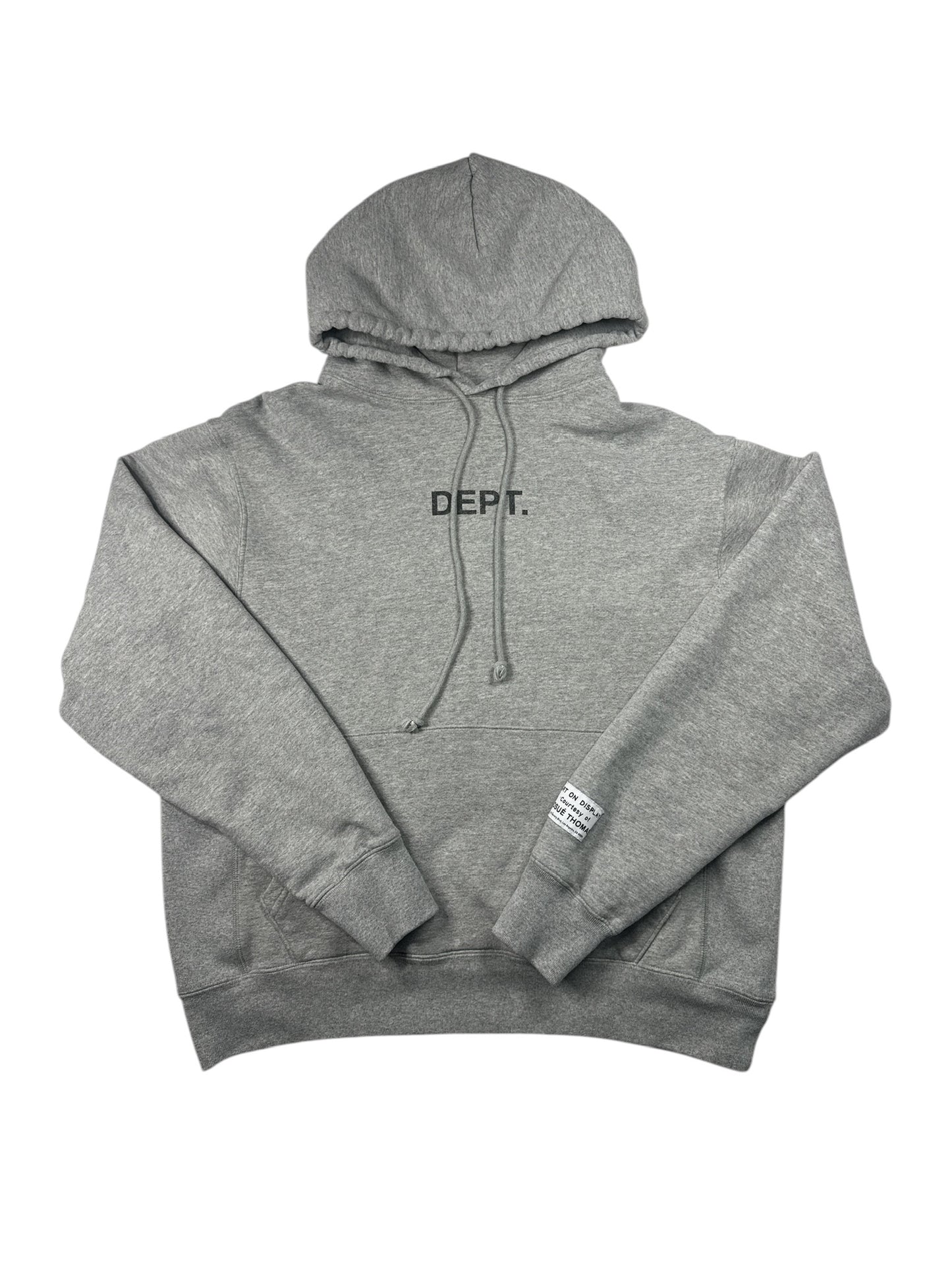 Gallery Dept. “Dept” Logo Hoodie Grey